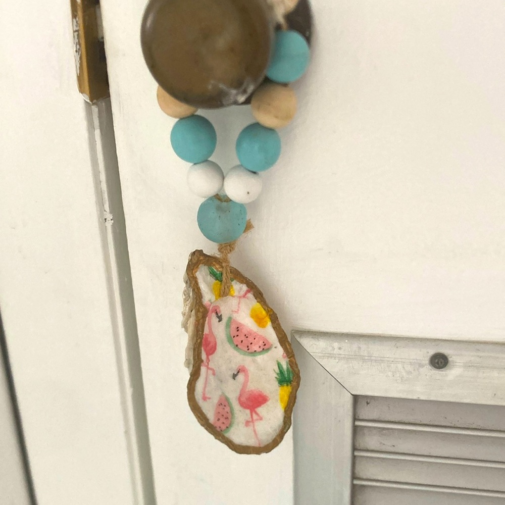 Door knob decor oyster 🦪 shell 🐚